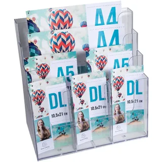 Exacompta 74258D Spender für mehrere Formate Office Kristall