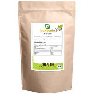 buXtrade Bio Baobab Pulver 100 g