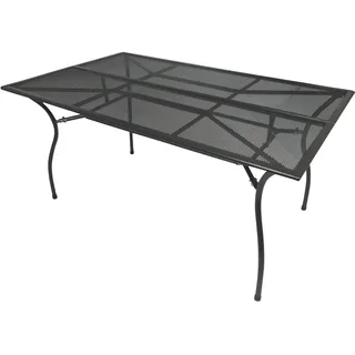 FRG Gartentisch 150 x 90 x 73 cm dunkelgrau