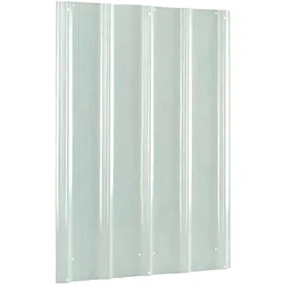 Globel Dachpaneel Skylight 1 92 x 65,5 cm Transparent/Weiß
