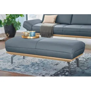 creation by rolf benz Creation BY ROLF BENZ, Polsterhocker »CR.420, Designhocker, Sitzhocker« in 2 Bezugsqualitäten, Holzrahmen in Eiche Natur oder Nussbaum,