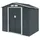 Gerätehaus S100 2,03 x 1,17 m Grau