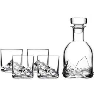 LIITON Whiskyglas Everest 5er-Set