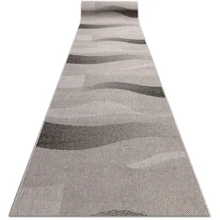 rugsX Läufer Sizal Floorlux 120/200 cm , Silberfarben , Textil , Freiform , 120x200 cm , Teppiche und Böden, Teppiche, Teppichläufer, Läufer