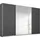 Schwebetürenschrank TOMA 315 x 210 x 62 cm Grau