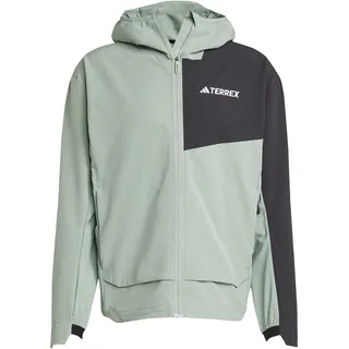 adidas Terrex Herren Multi Softshell Jacke (Größe M, gruen)