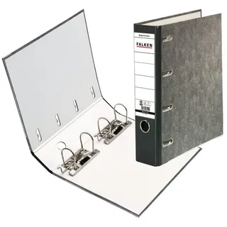 Falken Doppelordner DIN A5 70 mm Schwarz 4 St.