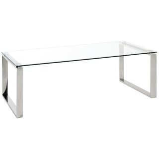 Haku-Möbel Couchtisch Glas transparent 120,0 x 60,0 x 40,0 cm