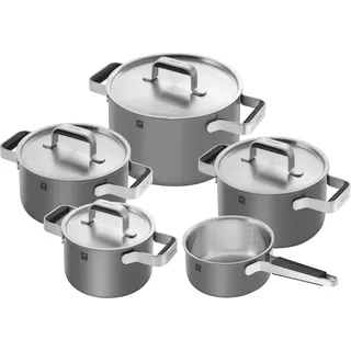 Zwilling Pure Topf-Set 5-tlg. Kochtopf + Bratentopf + Stieltopf