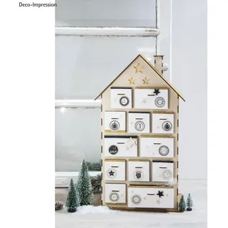 Rayher Adventskalender Holzbausatz Haus