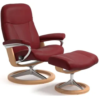 Stressless Garda Leder 82 x 102 x 72 cm bordeaux batick