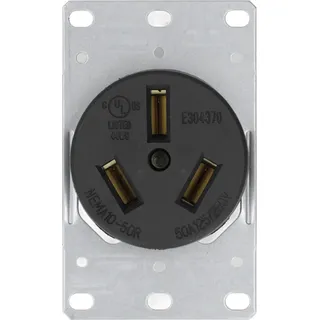 Steckdose Steckdose US Standard 3-Loch 50A 125V 250V NEMA 10?50R für Zuhause
