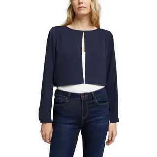 ESPRIT Damen 080EO1G333 Jacke, 400/NAVY, 40