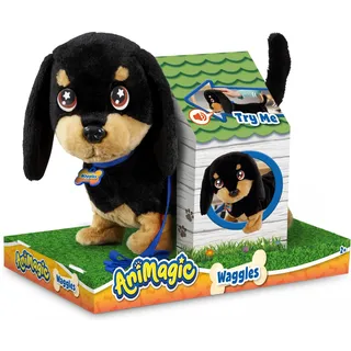 Goliath Waggles Hund 23 cm Braun