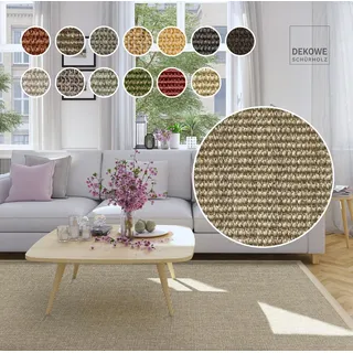 DEKOWE Mara S2 Sisalteppich 200 x 290 cm champagner/meliert