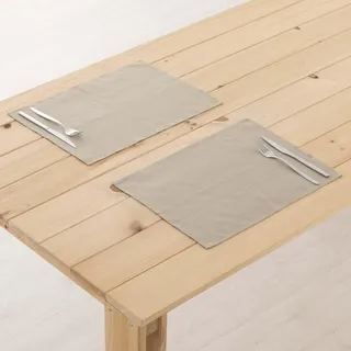 Belum Tischset, 45 x 35 cm, 2 Stück, 100% Baumwolle, schmutzabweisend, 300 g, schmutzabweisend, 2 Stück