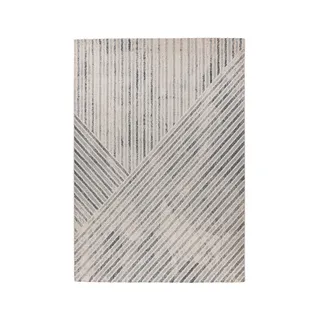 Kayoom Teppich "Rhombus 125", rechteckig 10 mm Höhe, beige, grau),