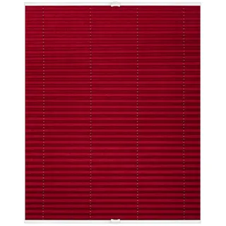 Lichtblick Original Plissee Klemmfix, Ohne Bohren, Verspannt Brombeere, 210 cm, 80, 210 , Kunststoff , 80x210 cm , Heimtextilien, Vorhänge, Plissees