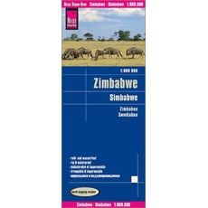 Reise Know-How Landkarte Simbabwe 1 : 800.000