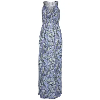 LASCANA Maxikleid Blau Paisley 38