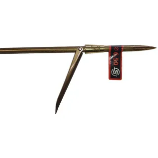 Sigalsub Hrc Tahitian With Cone Einflossen-speerschaft 6.50 Mm - Golden - 150 cm