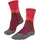 Wandersocken Damen 1 Paar Rot 35-36