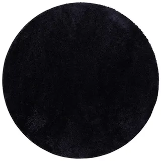 Snapstyle Palace Hochflorteppich 100 x 100 cm Schwarz