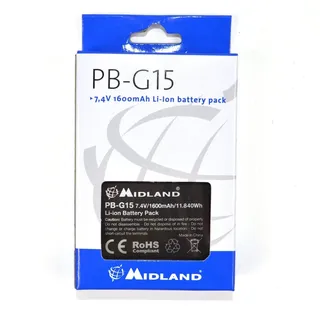 Midland Funkgeräte-Akku 7.4 V 1600 mAh