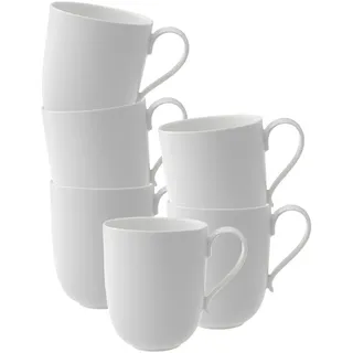 Villeroy & Boch New Cottage Basic Latte Macchiato Becher 0,37 l 6-tlg.