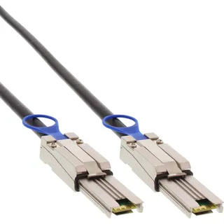 InLine 27623D SAS Anschlusskabel, Mini-SAS 26pin SFF-8088 an Mini-SAS 26-pin SFF-8088, 3m