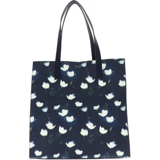 Ted Baker Schultertasche Shopper Tuulcon Large Tulip Printed Icon Bag Navy mehrfarbig - Bunt