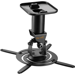 My Wall H 16-1 ESL Beamer-Deckenhalterung Drehbar, Neigbar, Schwenkbar Schwarz