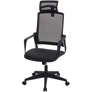Mendler HWC-J52 Kunstleder Schwarz