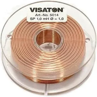 Visaton SP-Spule 0,33 mH / 0,6 mm VS-SP0.33MH - Kupfer, Transparent