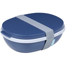 Bild Mepal Lunchbox Ellipse Duo Aufbewahrungsbehälter 1.4l nordic denim (107640016800)