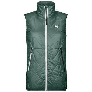 Ortovox Damen Swisswool Piz Vial Weste (Größe L, gruen)