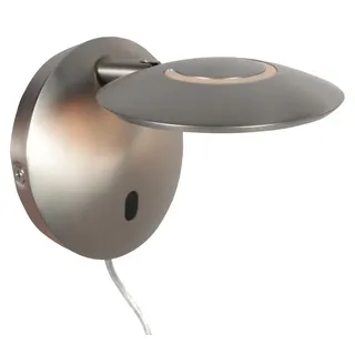 Steinhauer Exclusive - wandleuchte - Zenith2 - stahl - kunststoff metall - Ø 15cm - LED - 4396ST - Transparent