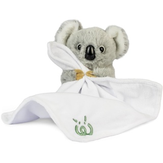 Living Nature Baby Koala Plüschtier | Inklusive Decke | Flauschiges und Kuscheliges Dschungeltier | Weiches Spielzeuggeschenk für Neugeborene und Babys | Naturli Umweltfreundlich