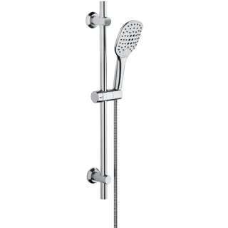 JOHO Edelstahl Duschstange 70 cm mit Duschbrause Chrom HB1210CP