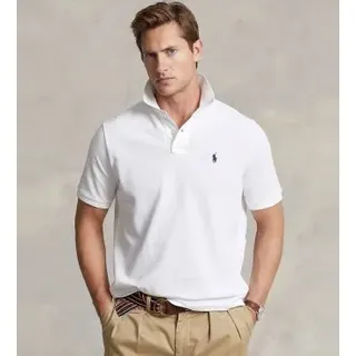 Polo Ralph Lauren für Herren. 710666997001 Basic-Poloshirt weiß (XL), Lässig, Baumwolle, Kurzarm