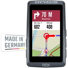 Bild ROX 12.1 EVO Basic Set - Night Grey Fahrrad-Navi Fahrrad Europa Bluetooth®, GPS, GLONASS