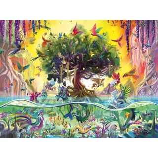 Ravensburger Das Einhorn aus dem See und seine Freunde - 1500 Teile Puzzle für (1500 Teile)