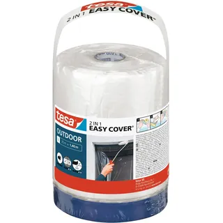 Tesa tesa, Easy Cover OUTDOOR Refill Nachfüllrolle (1400 mm, 20 m, 1 Stück)