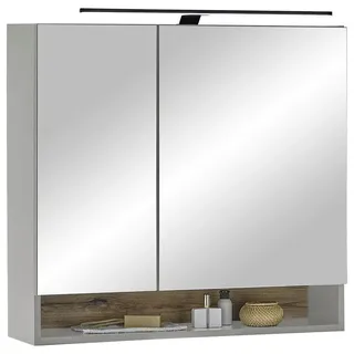 Stella Trading Denver 80 cm grau mit LED-Beleuchtung