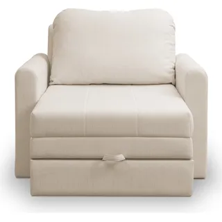 Selsey DEJANO - Schlafsessel - Hellbeige - 75x196 cm - Beige