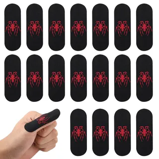 BOXOB 120 Stück Spider Bowling-Fingertape, Elastisches Schützendes Fingereinlageband Atmungsaktives Bowling-Daumentape Fingerbandage Unverzichtbares Zubehör für Bowler Männer und Frauen (Schwarz)