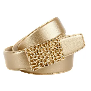 Anthoni Crown Damen B4IZ.TG Gürtel, Gold (Gold 016), (Herstellergröße: 90)