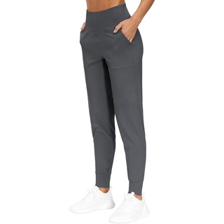 THE GYM PEOPLE Jogginghose Damen Sporthose Lang Yoga Hosen Leichte Sportleggings High Waist Freizeithose für Fitness, Wandern, Laufen