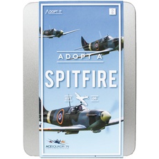 Gift Republic GR100052 Adopt A Spitfire, 2,5 x 16 x 22,5 cm