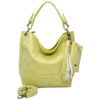 Fritzi aus Preußen Shopper Umhängetasche Vintage Fritzi01 Hobo Fizz gelb - Gelb